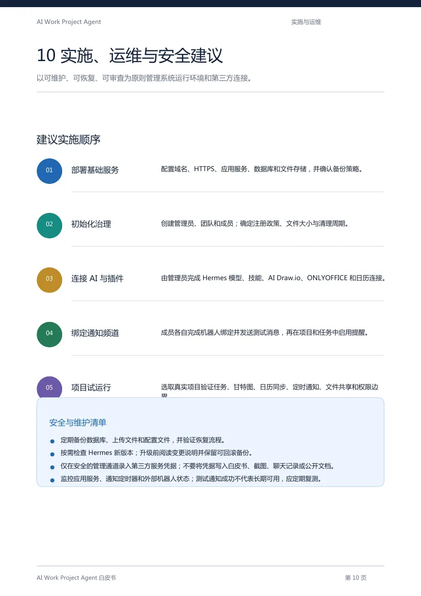 AI Work Project Agent 白皮书第 11 页