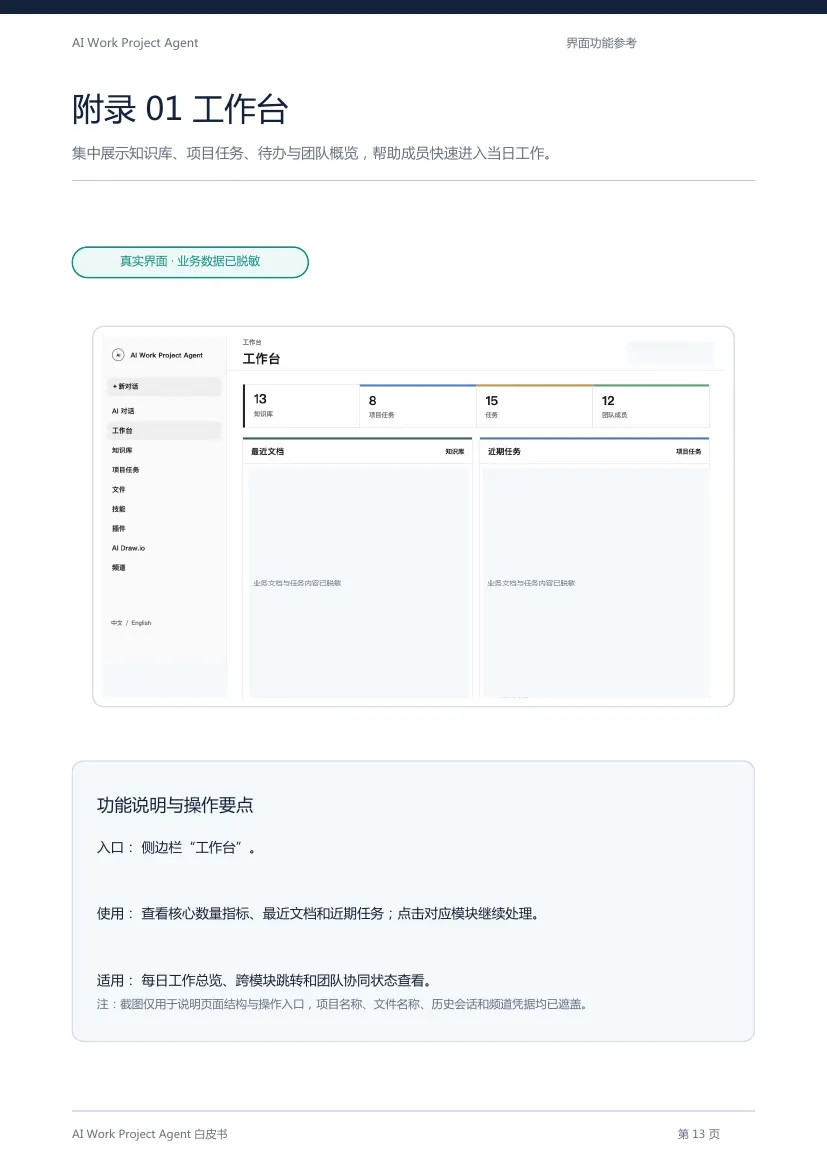 AI Work Project Agent 白皮书第 14 页